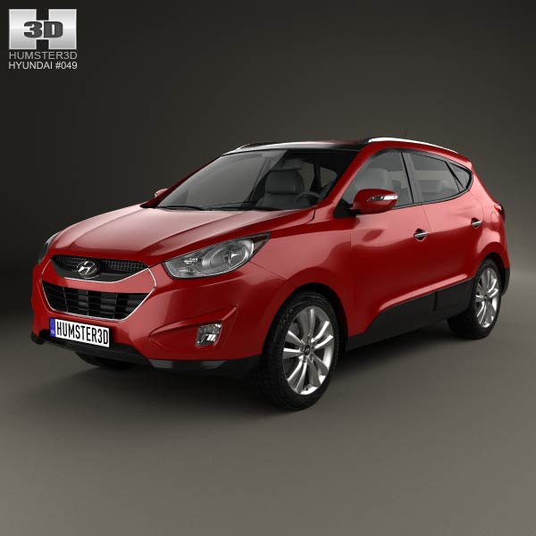 Hyundai Tucson (ix35) US 2010 3D model