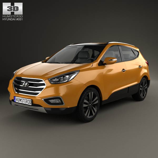 Hyundai Tucson (ix35) Korea 2013 3D model
