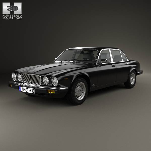 Jaguar XJ (Series 3) 1979 3D model