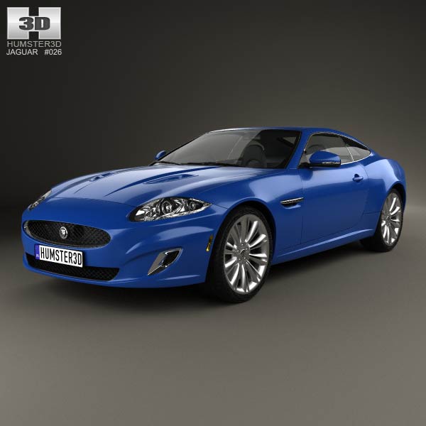 Jaguar XK coupe 2011 3D model