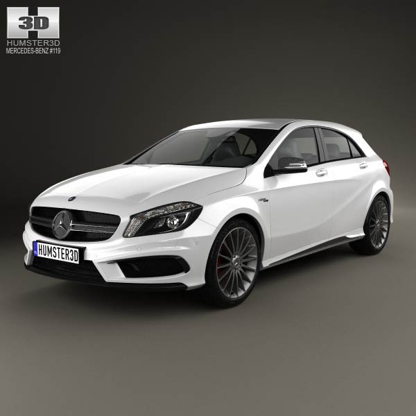 Mercedes-Benz A-class AMG 2013 3D model