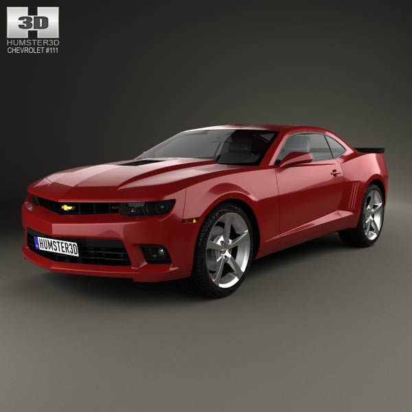 Chevrolet Camaro SS coupe 2014 3D model