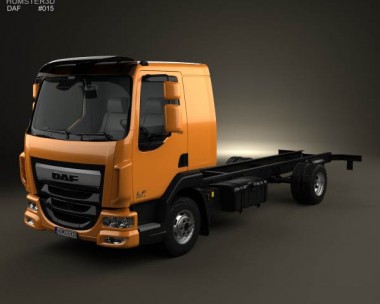 DAF LF Chassis Truck 2013 3D Model