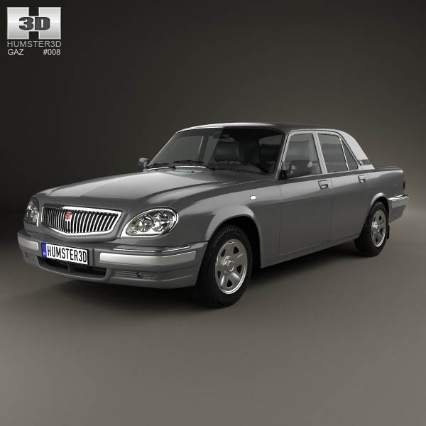GAZ 31105 Volga 2005 3D model