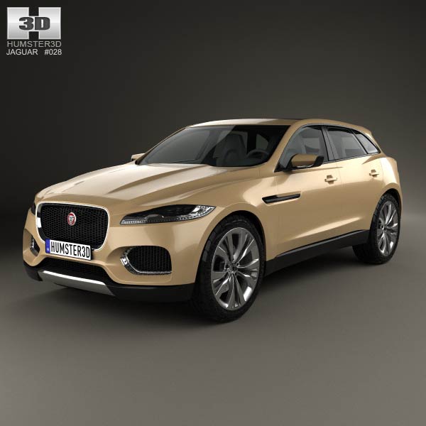 Jaguar C-X17 2013 3D model
