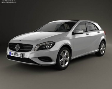 Mercedes-Benz A-class (W176) Urban Package 2013 3D Model