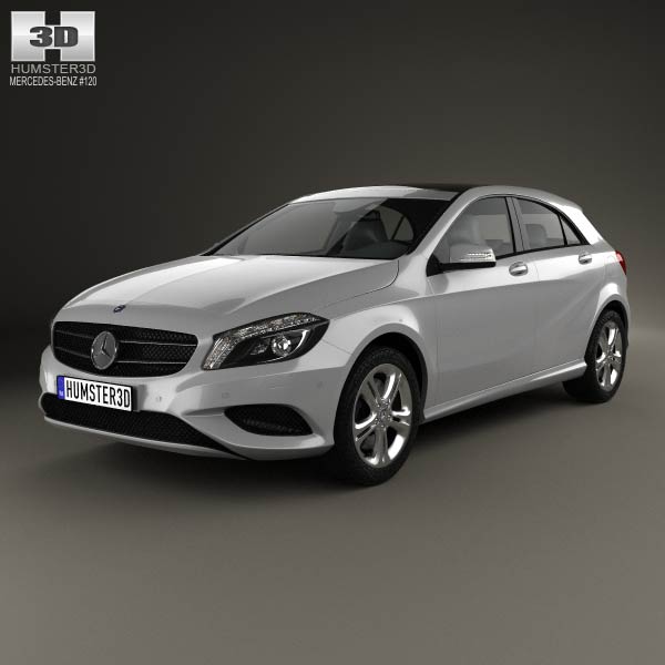 Mercedes-Benz A-class (W176) Urban Package 2013 3D model