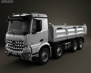 Mercedes-Benz Arocs Tipper Truck 2013 3D Model