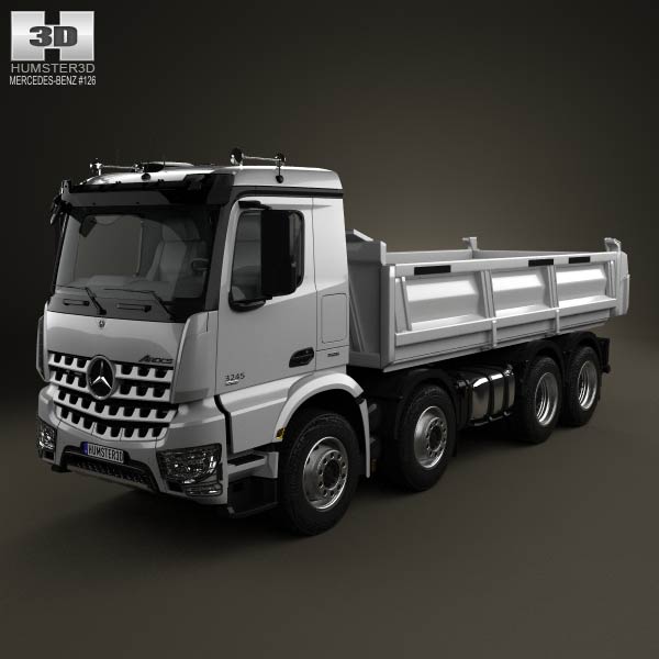Mercedes-Benz Arocs Tipper Truck 2013 3D model
