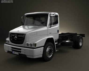 Mercedes-Benz Atron Chassis Truck 2011 3D Model