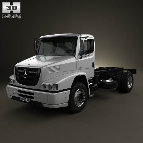 Mercedes-Benz Atron Chassis Truck 2011 3D model