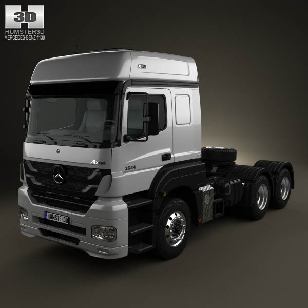 Mercedes-Benz Axor Tractor Truck 2011 3D model