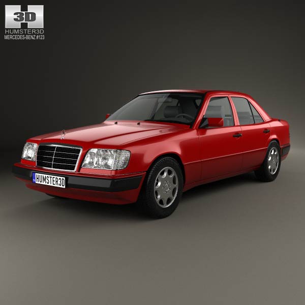 Mercedes-Benz E-class sedan 1993 3D model
