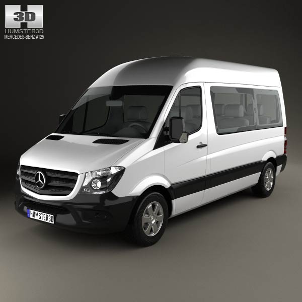 Mercedes-Benz Sprinter Passenger Van 2013 3D model