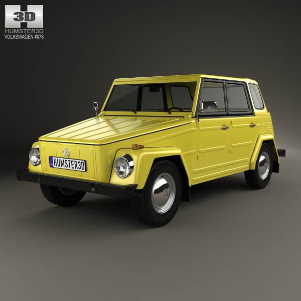 Volkswagen Type 181 1973 3D model