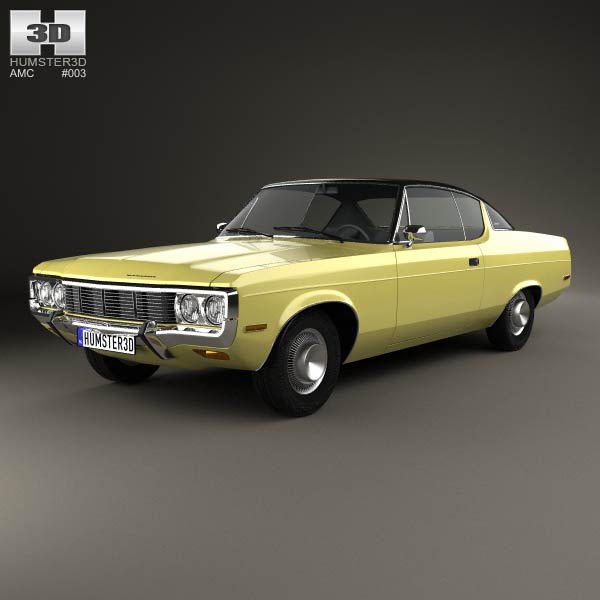 AMC Matador coupe 1972 3D model