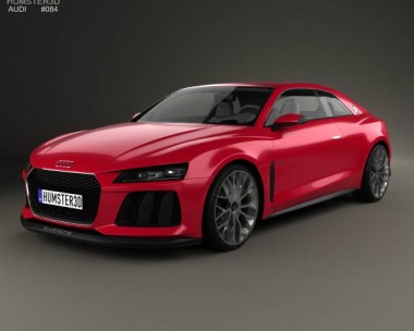 Audi Sport Quattro Laserlight 2014 3D Model