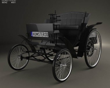 Benz Velo 1894 3D Model