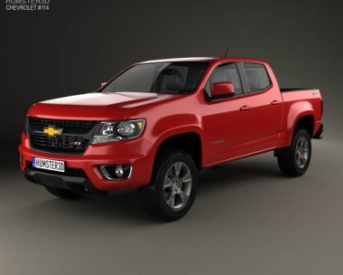 Chevrolet Colorado Double Cab 2014 3D Model