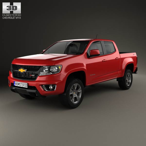 Chevrolet Colorado Double Cab 2014 3D model