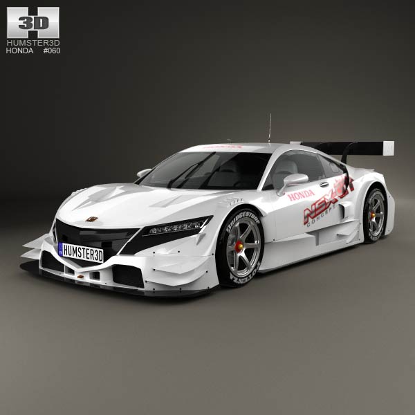 Honda NSX GT 2013 3D model