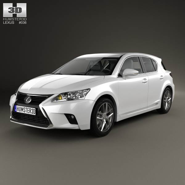 Lexus CT 2014 3D model