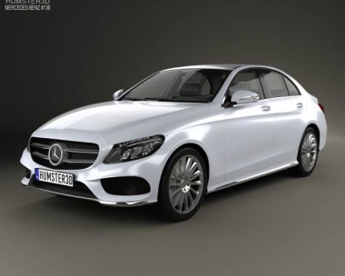 Mercedes-Benz C-Class AMG (W205) sedan 2014 3D Model