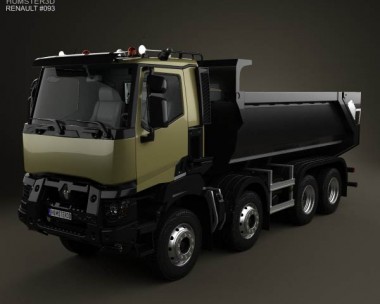 Renault K 430 Tipper Truck 2013 3D Model