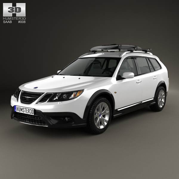 Saab 9-3 X 2009 3D model