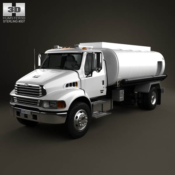 Sterling Acterra Oil Tank Truck 2002 3D model