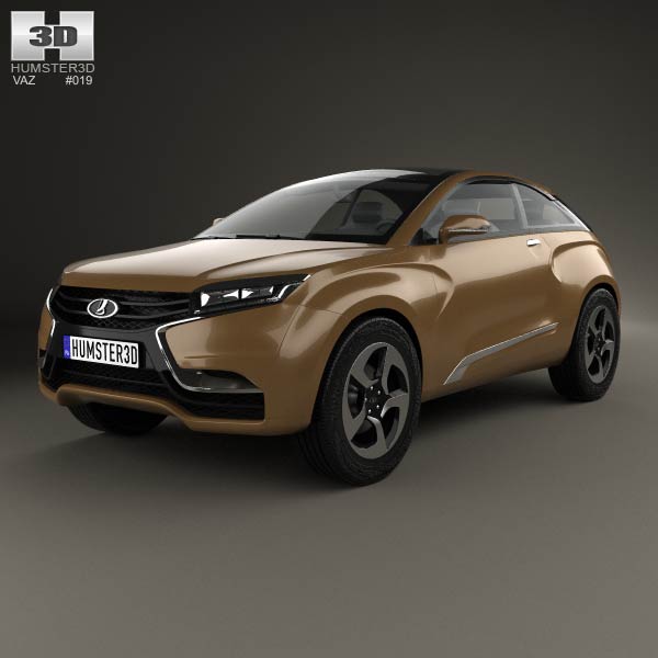Lada XRAY 2012 3D model