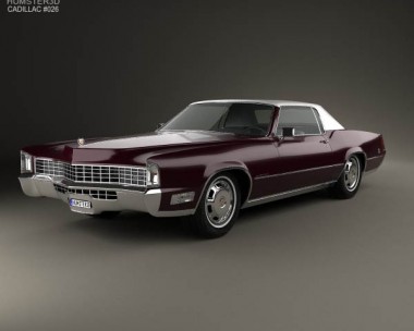 Cadillac Eldorado Fleetwood 1968 3D Model