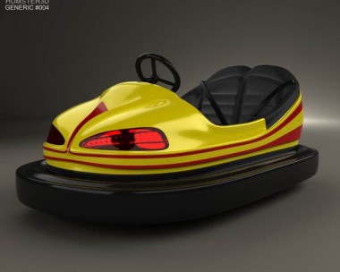 Bumper Car 2014 3D Model