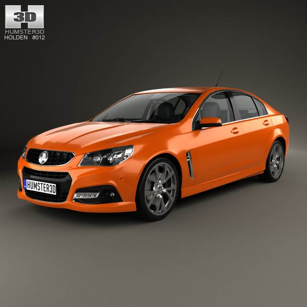 Holden VF Commodore Calais V SSV with HQ interior 2013 3D model