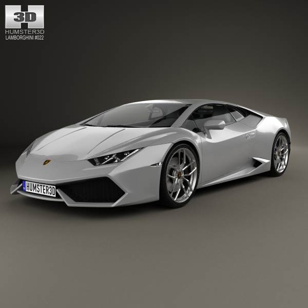 Lamborghini Huracan 2015 3D model