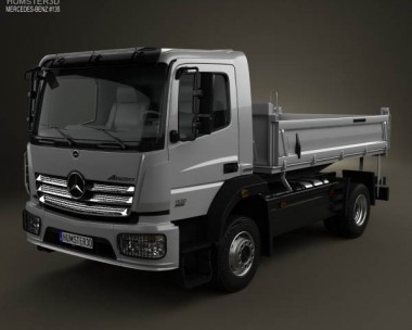Mercedes-Benz Atego Tipper Truck 2013 3D Model