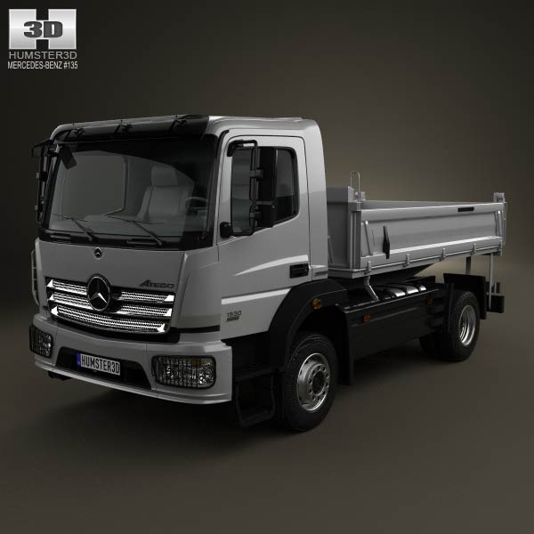 Mercedes-Benz Atego Tipper Truck 2013 3D model