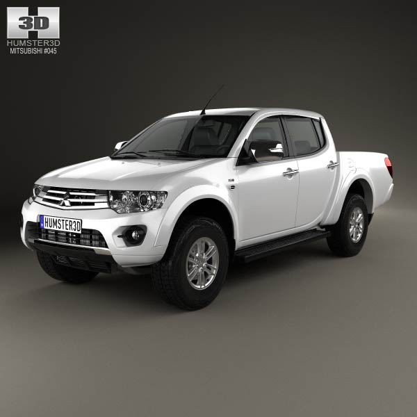 Mitsubishi L200 Triton Double Cab HPE 2014 3D model