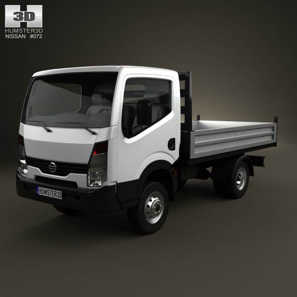 Nissan Cabstar Tipper Truck 2006 3D model