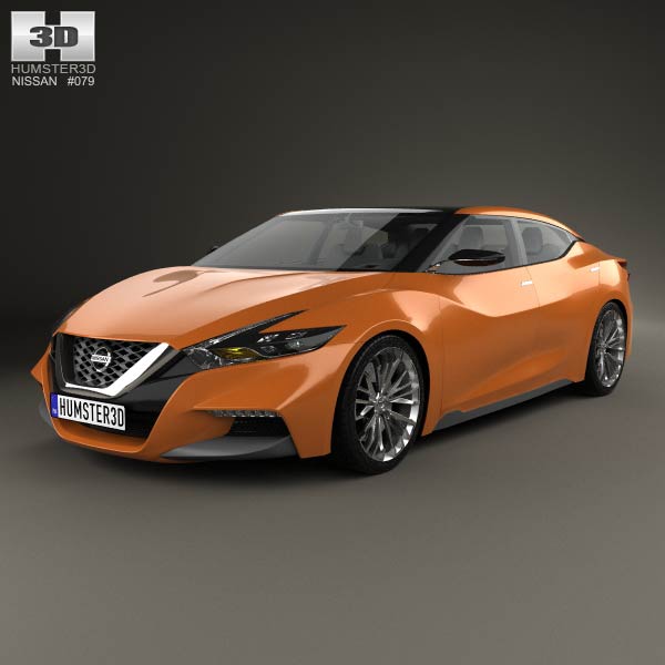 Nissan Sport Sedan 2013 3D model