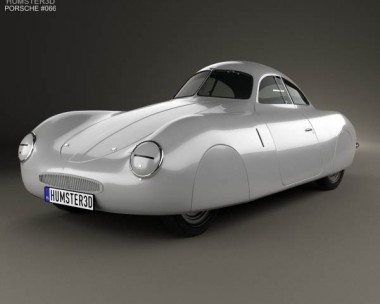 Porsche Type 64 1939 3D Model