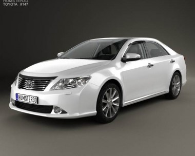 Toyota Camry with HQ interior 2011 3D Model