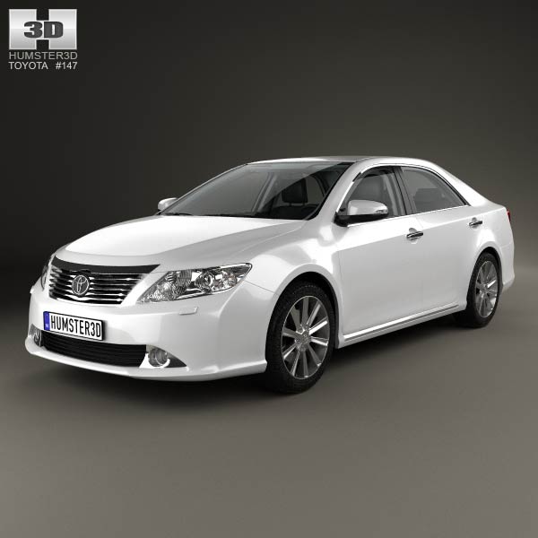 Toyota Camry with HQ interior 2011 3D model