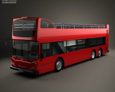 Alexander Dennis Enviro500 Open Top Bus 2005 3D Model