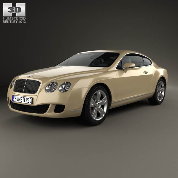 Bentley Continental GT 2007 3D model