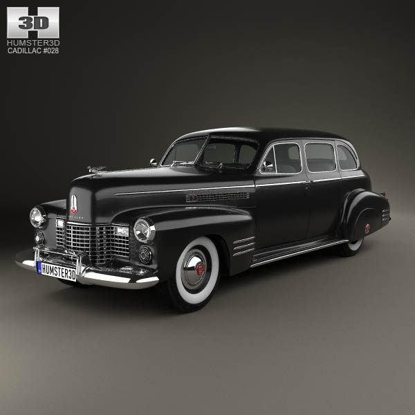 Cadillac Fleetwood 75 touring sedan 1941 3D model