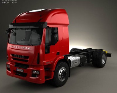 Iveco EuroCargo Chassis Truck 2013 3D Model
