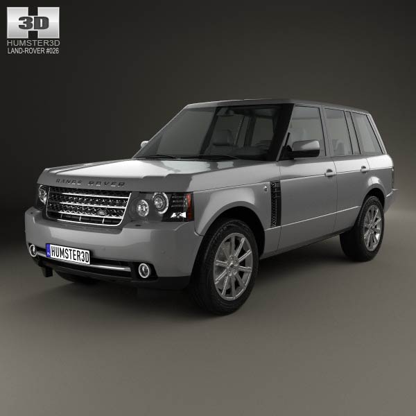 Land Rover Range Rover Supercharged 2009 3D model