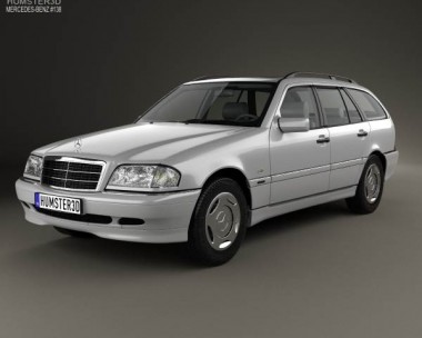 Mercedes-Benz C-Class (S202) estate 1997 3D Model