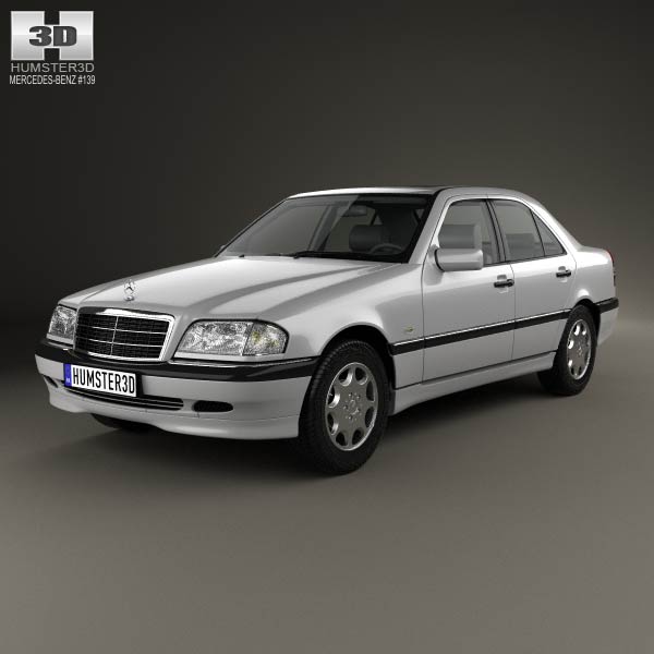 Mercedes-Benz C-Class (W202) sedan 1997 3D model